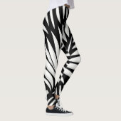 Leggings Style Leaf Zebra Stripes (Droite)
