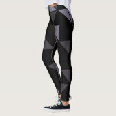 Leggings Style Miami sur design noir foncé (Gauche)