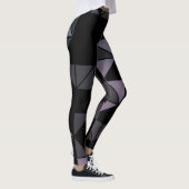Leggings Style Miami sur design noir foncé (Droite)