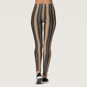 Leggings Style moderne Grillades Brown grillées avec profon (Dos)