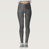 Leggings Style moderne Noir ou Bleu Denim Jean Style Yoga (Devant)