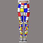Leggings Style mondrien couleurs primaires rectangles moder<br><div class="desc">Rectangles dans les couleurs primaires et noir et blanc,  géométrique,  croustillant et des leggings joyeux. Inspiré par Mondrian.</div>