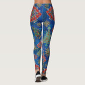 Leggings Style Noël Arbre Bijou Bling Lapis Lazuli (Dos)