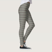 Leggings Style Pois gris rétro (Droite)