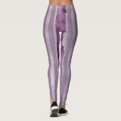 Leggings Style Rétro Chic - Lavender Vintage Jailhouse Rock (Dos)