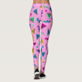 Leggings Style rose tendance des années 80 (Dos)
