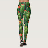 Leggings Style Succulent Cactus tendance (Dos)