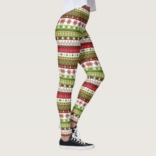 Leggings style Sweater de Noël  (Droite)