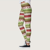 Leggings style Sweater de Noël (Gauche)