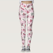 Leggings Style XOXO Valentine's Day (Devant)