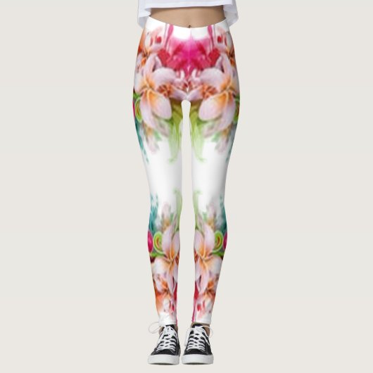 Leggings Styles classiques Florals (Devant)