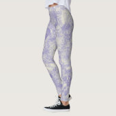 Leggings Stylish Blue Paris Toile Design (Gauche)