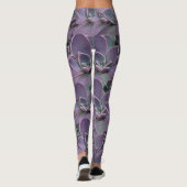 Leggings Succulent pourpre (Dos)