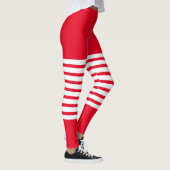 Leggings Sucre de canne de Noël des elfes de vacances (Droite)