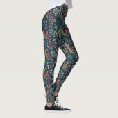 Leggings Sucre de canne festif et Holly Motif (Droite)