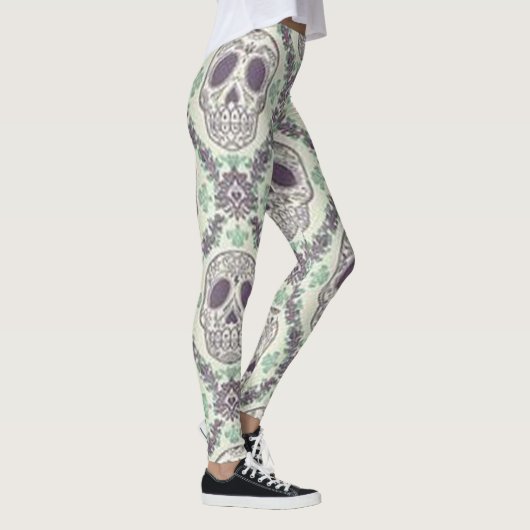 Leggings Sucre Skulls2 (Droite)
