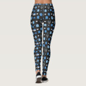 Leggings Sucreries de Hanoukka de tableau (Dos)