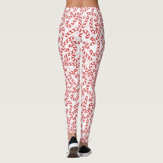 Leggings Sucres de canne de Noël. (Dos)