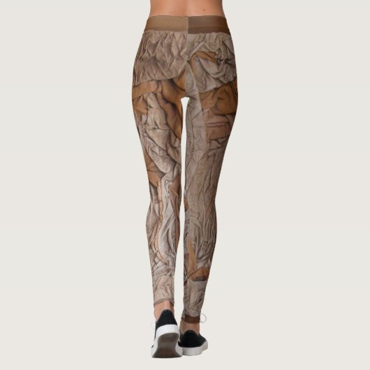 Leggings Suède sculpté (Dos)