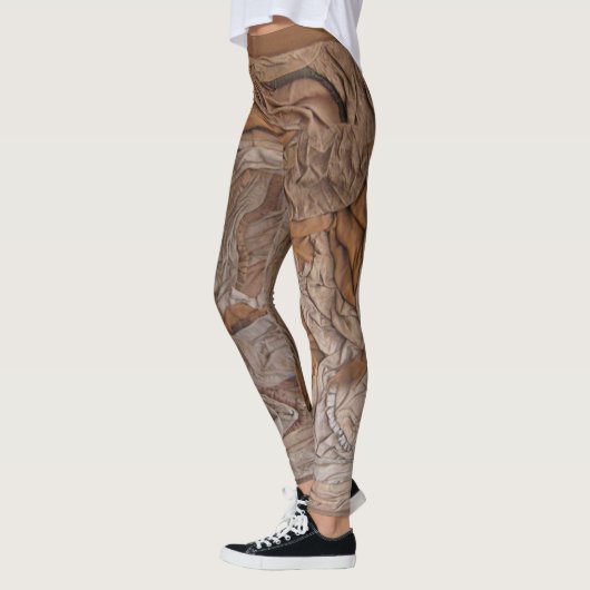 Leggings Suède sculpté (Gauche)