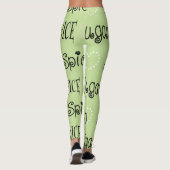 Leggings Sugar & Spice & Alles Mooi design (Achterkant)
