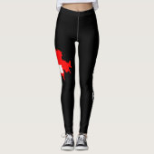 Leggings Suisse Drapeau suisse Fashion Pride femmes (Devant)