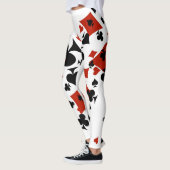 Leggings Suites dispersées de carte (Gauche)