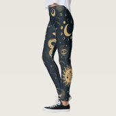 Leggings Sun and Moon -Astronomy Witch (Gauche)