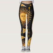 Leggings Sun et usage de nuit ou de jour de lune (Devant)