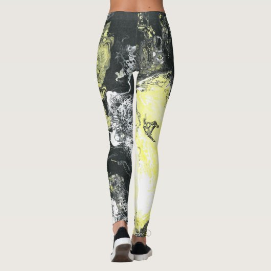 Leggings Sun noir (Dos)