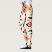 Leggings Sunburst Ikat Motif (Gauche)