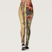 Leggings Sunflower Crescent Queen  (Dos)