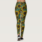 Leggings Sunflower field (Dos)