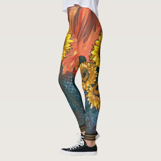 Leggings Sunflower sucrée (Gauche)
