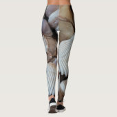 Leggings Sunny Tropical Exotic Shells Photographie été (Dos)