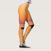 Leggings Sunrise Du Lac Orange (Droite)