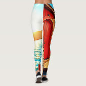 Leggings Sunset Bliss : Hues Balnéaires (Dos)