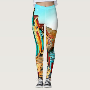 Leggings Sunset Bliss : Hues Balnéaires