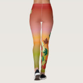 Leggings Sunset canadien (Dos)