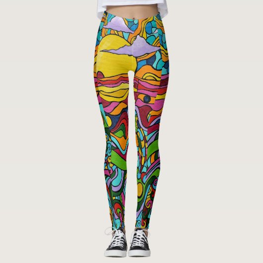 Leggings Sunset Daydream (Devant)