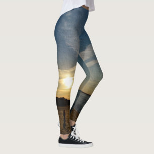 Leggings Sunset texturé par Shirley Taylor