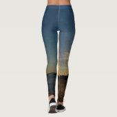 Leggings Sunset texturé par Shirley Taylor (Dos)