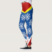 Leggings SUPER ELF ! Flocon de neige (Gauche)