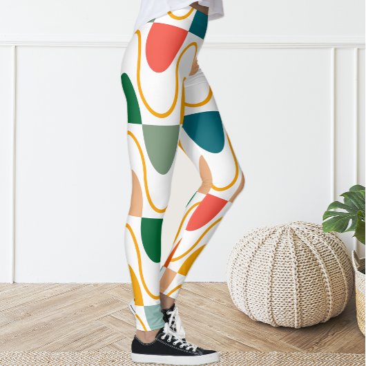 Leggings Super géométriques et amusants