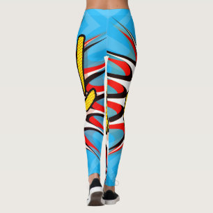 Leggings Super Hero Classic Bam ! Bulle d'action