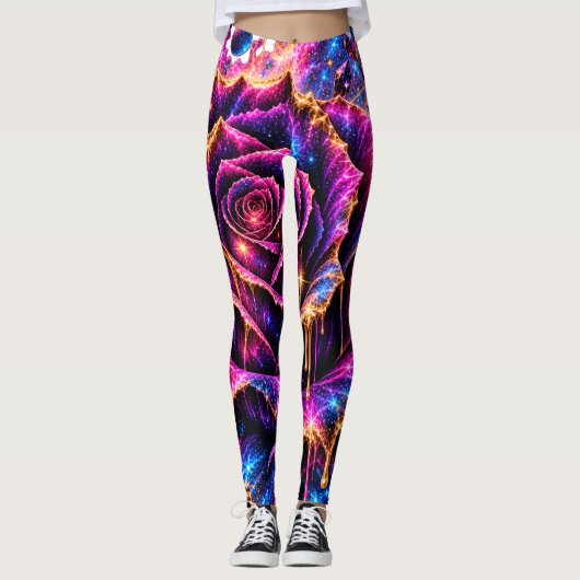 Leggings Super nova Rose- ARH (Devant)