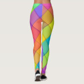 Leggings Super Super brillant coloré (Dos)