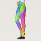 Leggings Super Super brillant coloré (Gauche)