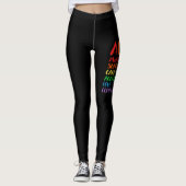 Leggings Support Acceptance Ally Autism (Devant)
