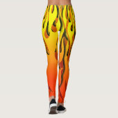 Leggings Sur des guêtres du feu (Dos)